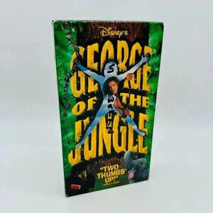 Disney's George of the Jungle VHS Tape Movie #11774